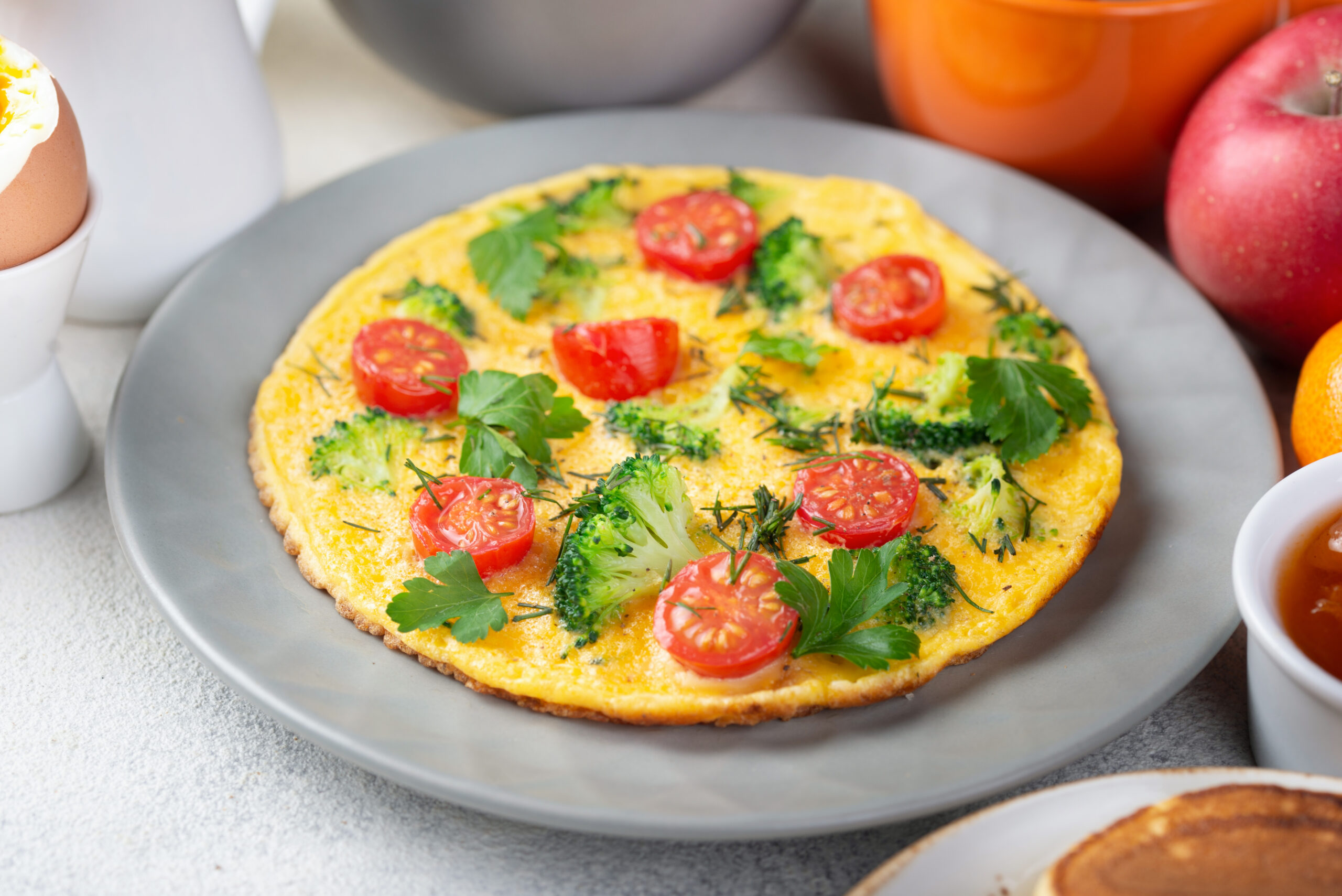 tomato omelette recipe