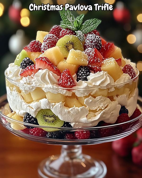 Christmas Pavlova Trifle