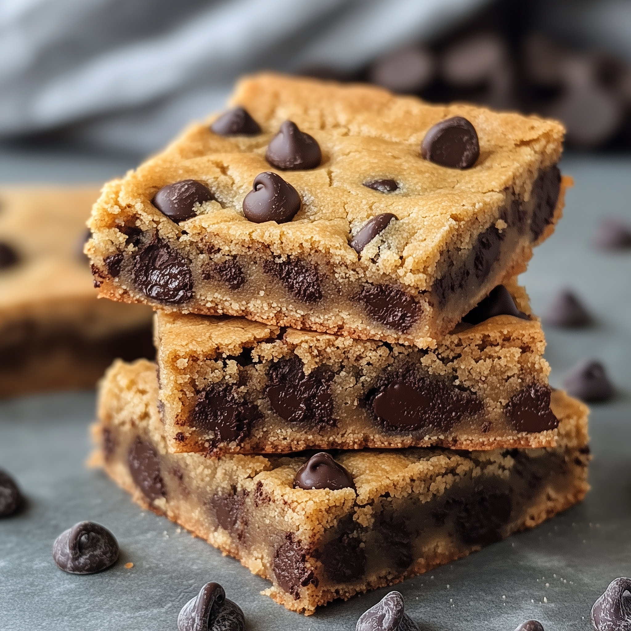 Lazy Chocolate Chip Cookie Bars