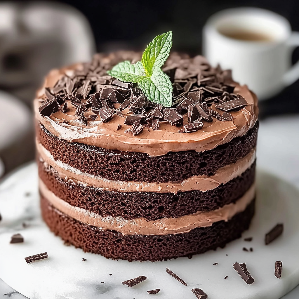 chocolate lava layer cake