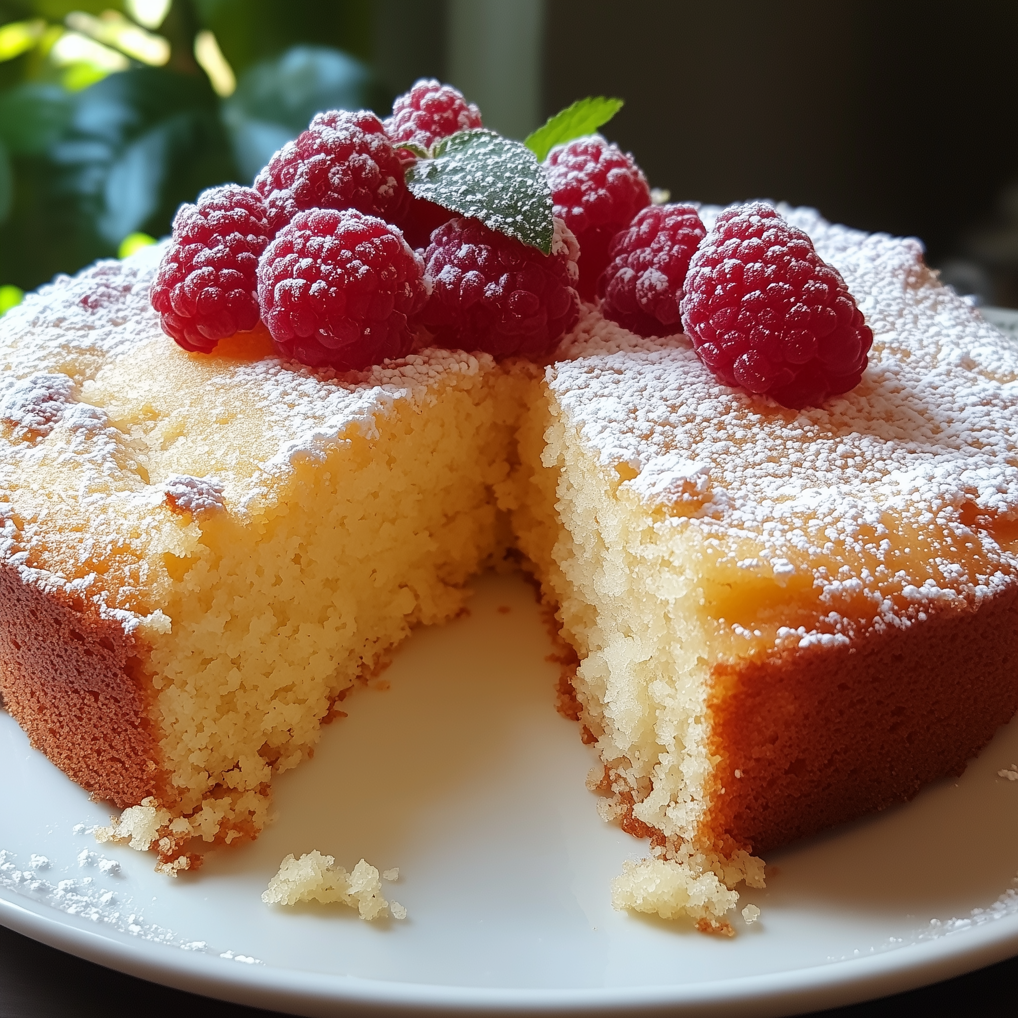 rench Yogurt Cake (No Eggs)