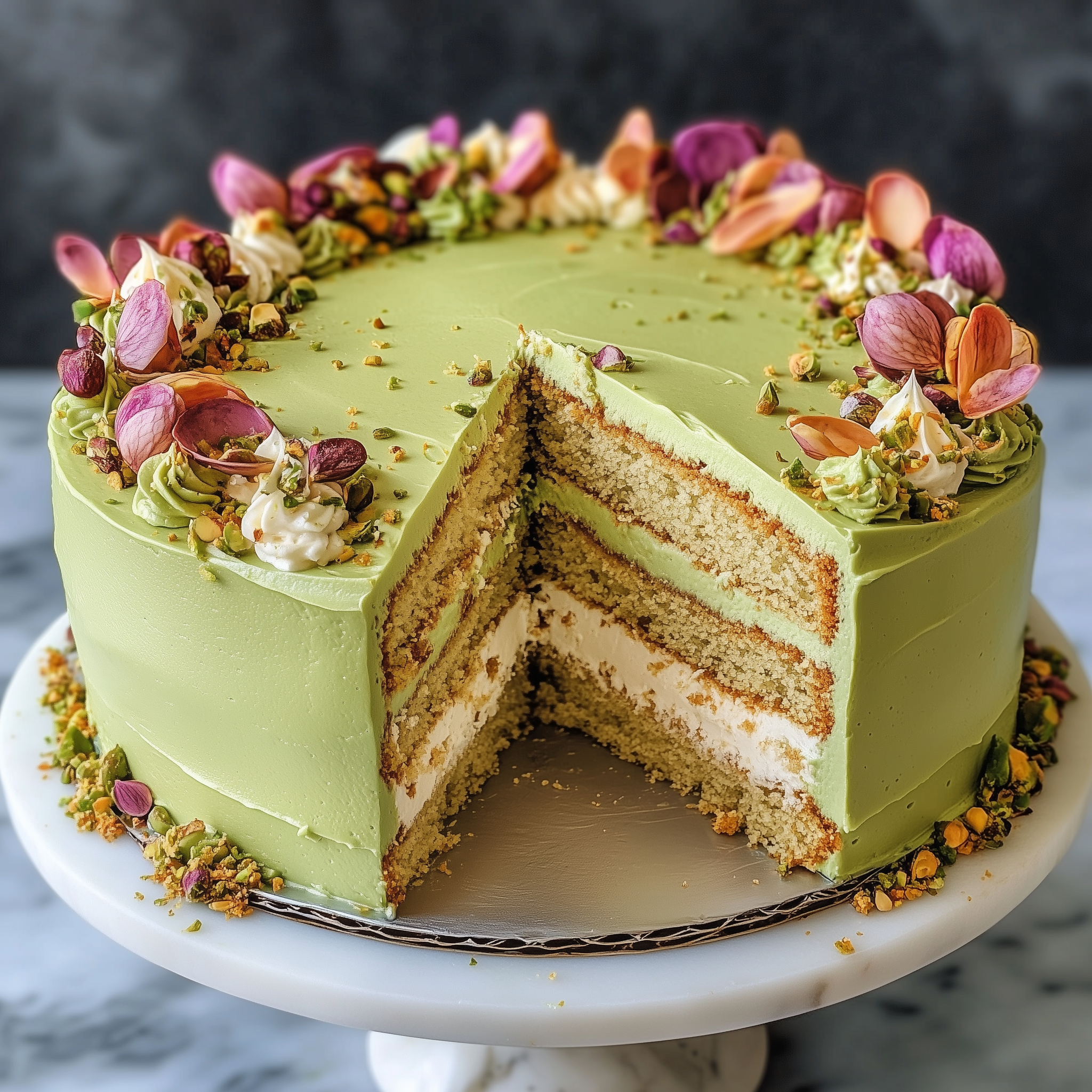 The Ultimate Pistachio Cream Cake Recipe