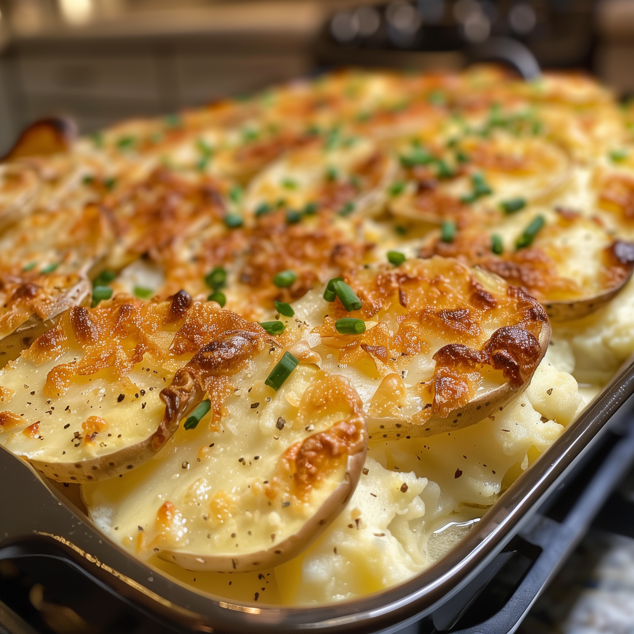 Creamy Garlic Mashed Potatoes Recipe