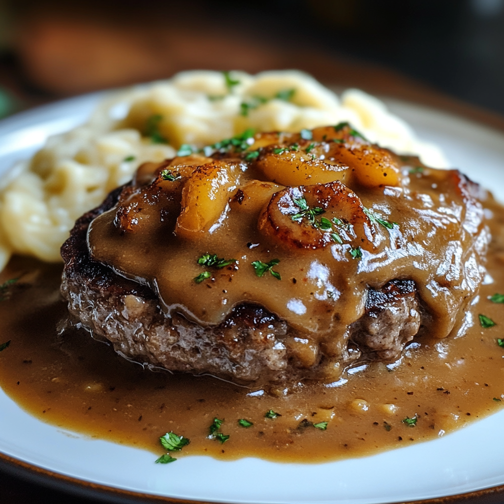 Smothered Hamburger Steak