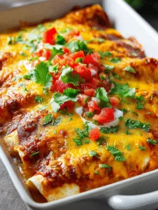 Quick and Easy Chicken Enchiladas Recipe