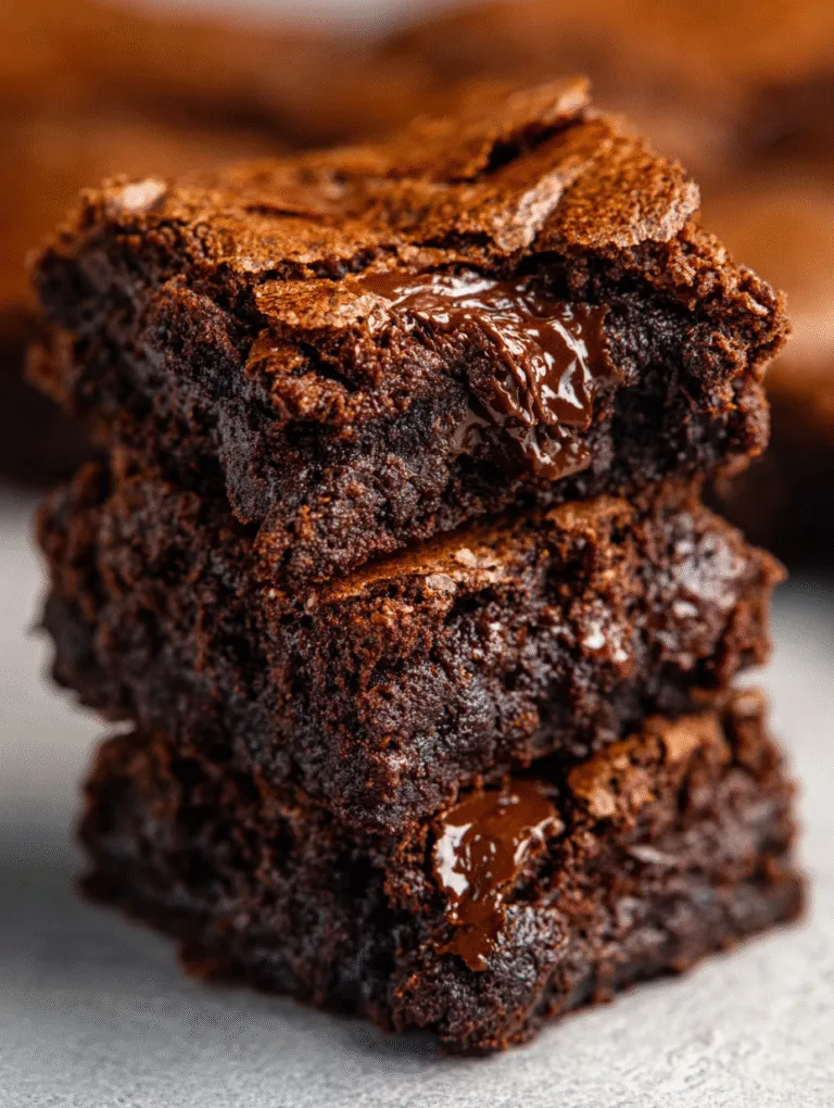 Best Fudgy Brownies – Rich, Gooey & Chocolatey