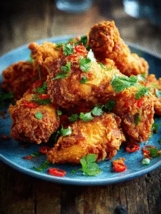 Crispy Spicy Buttermilk Fried Chicken Recipe