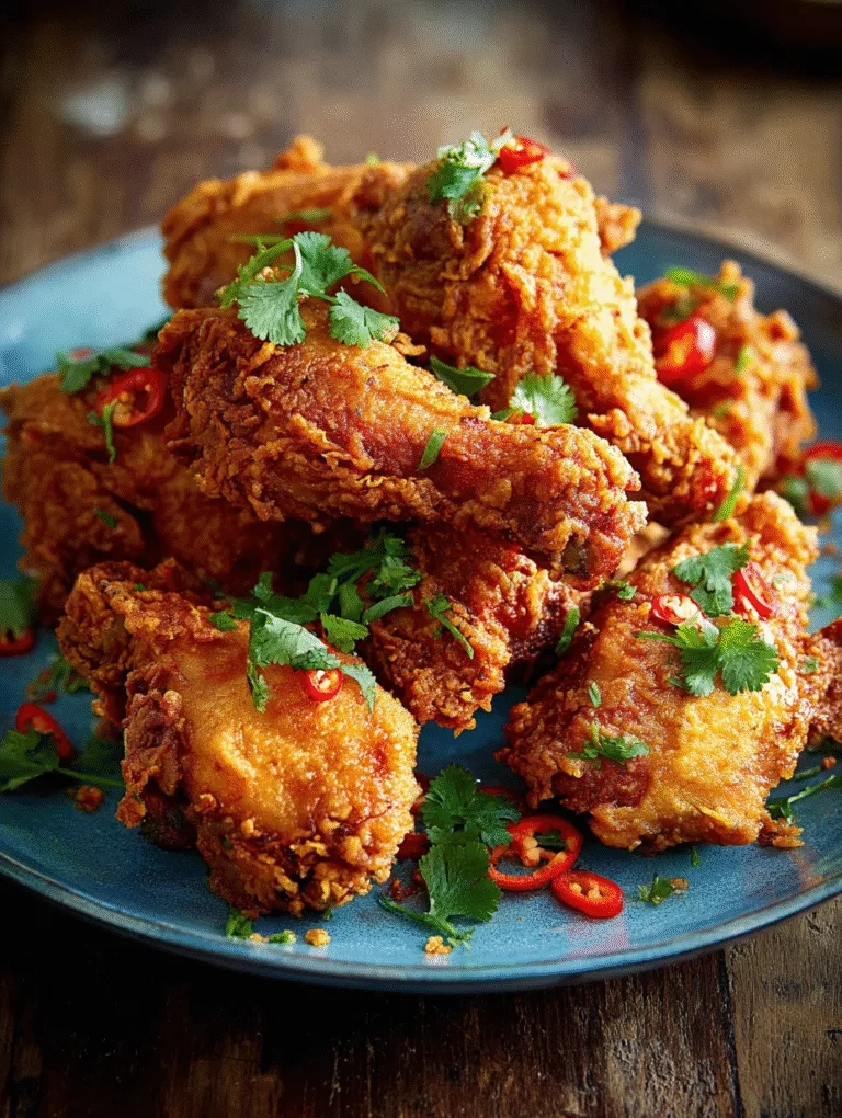 Crispy Spicy Buttermilk Fried Chicken Recipe