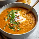 Warm up your weeknight with this hearty and flavorful Lentil Soup that's easy to make and full of comforting goodness.