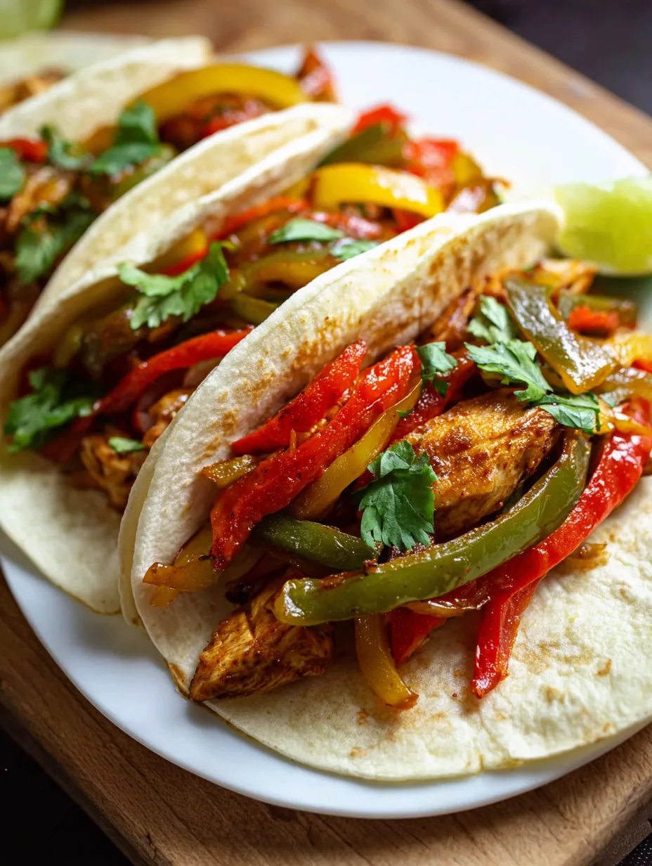 Easy Chicken Fajitas