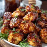 Easy Honey Barbecue Chicken Bites Recipe