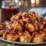 Easy Honey Barbecue Chicken Bites Recipe