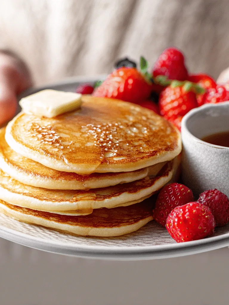 Easy Pancake Recipe – Fluffy & Light Breakfast Idea