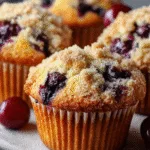 Moist Blueberry Muffins