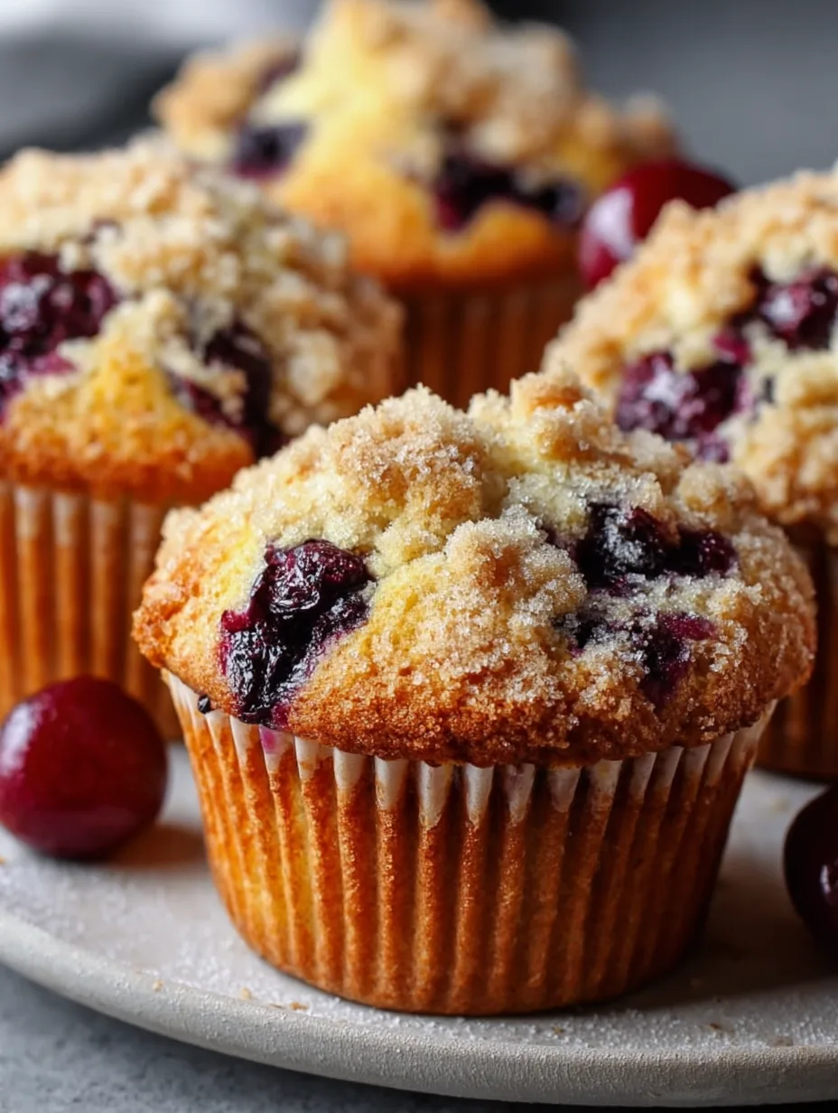 Moist Blueberry Muffins