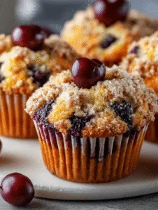 Moist Blueberry Muffins
