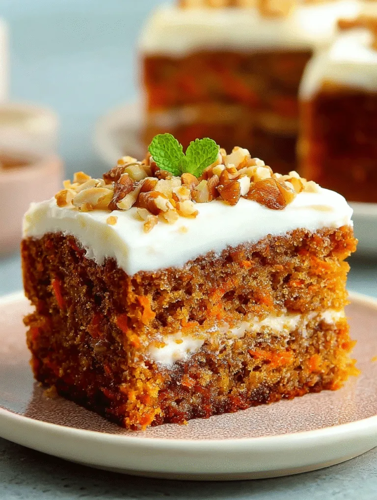 Moist Carrot Cake – Soft, Spiced & Easy to Make