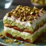 Pistachio Cream Tiramisu