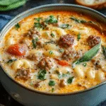 Savory Creamy Sausage Soup for a Cozy Dinner