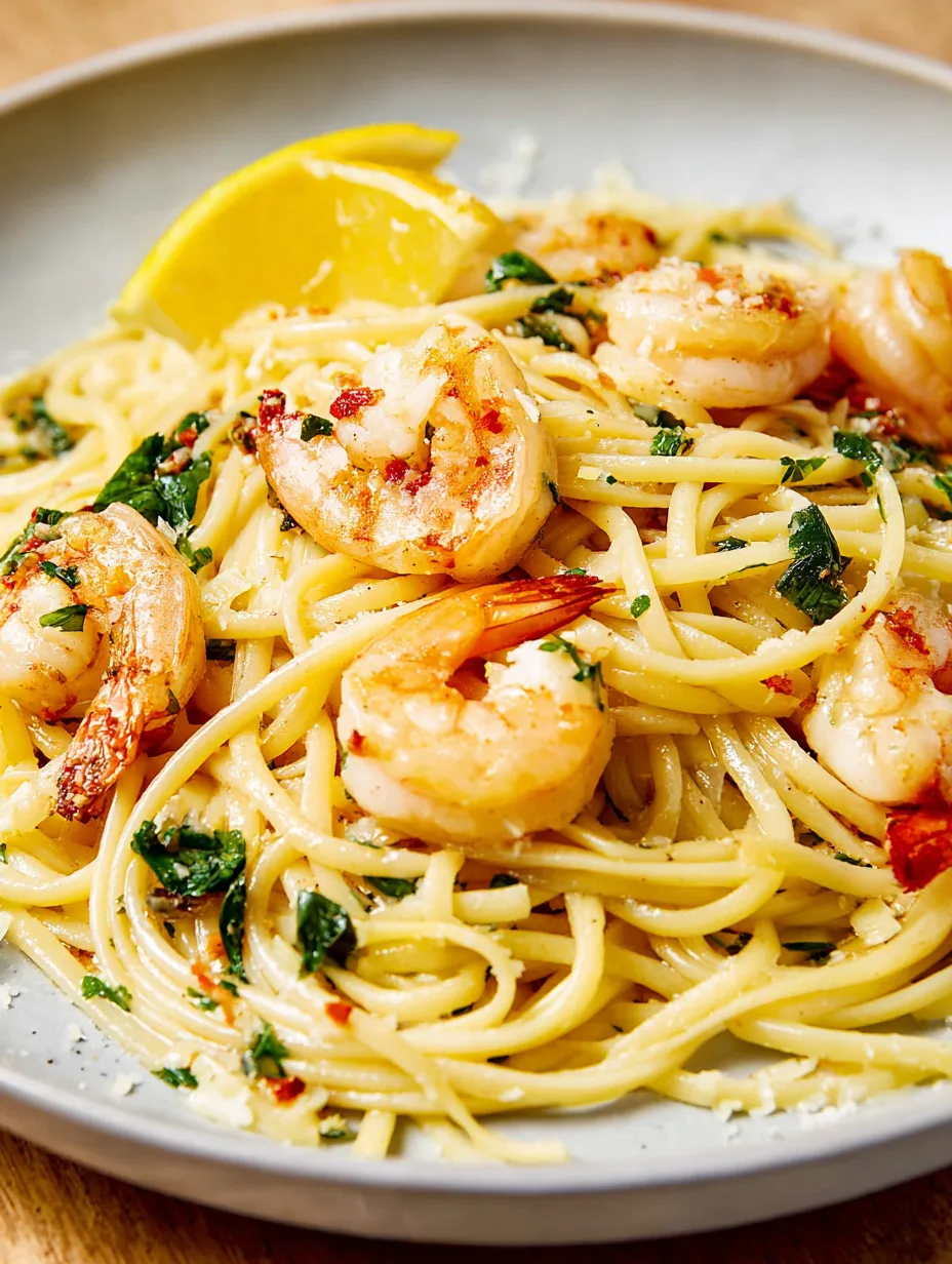 Shrimp Scampi Pasta
