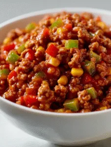 Sloppy Joe Sauce Recipe