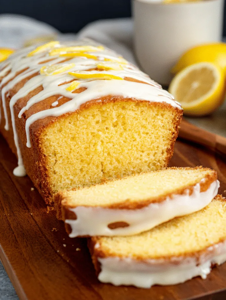 Starbucks Copycat Lemon Loaf – Moist & Zesty