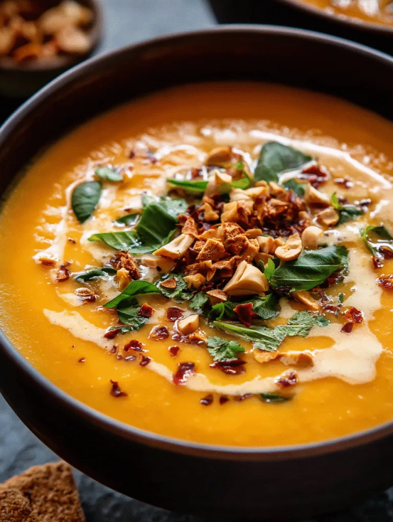 Thai Coconut Pumpkin Soup Recipe