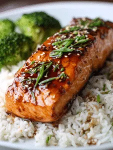 Teriyaki Salmon