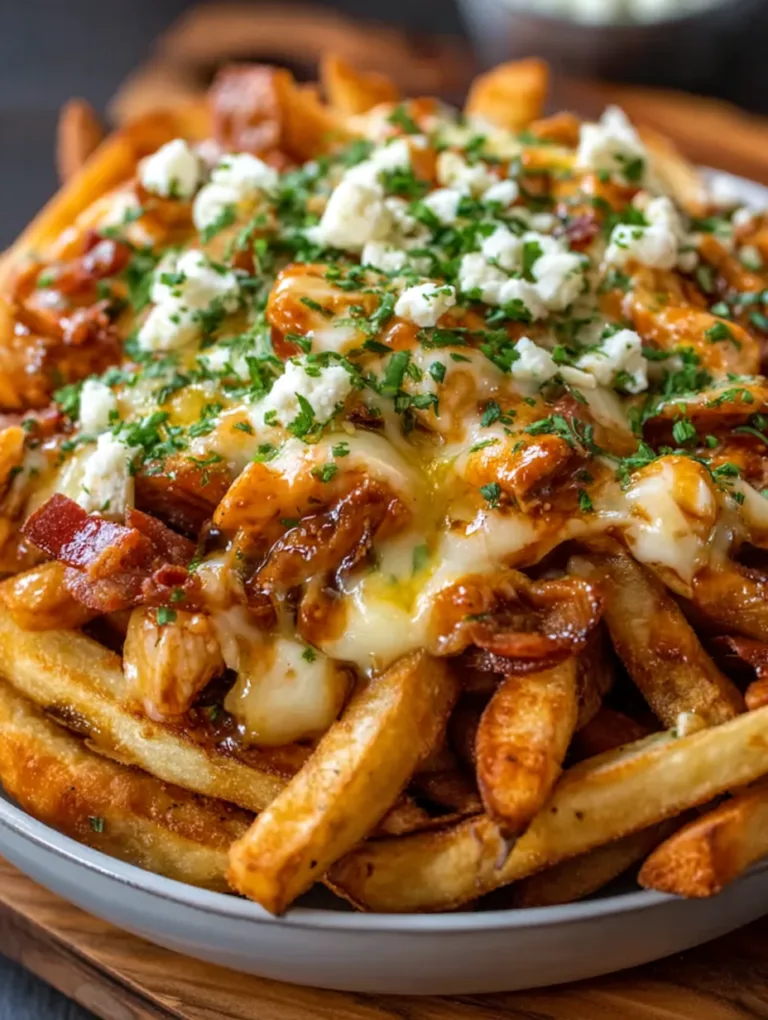 Chicken and Cheese Poutine