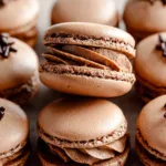 Chocolate Macarons with Chocolate Buttercream