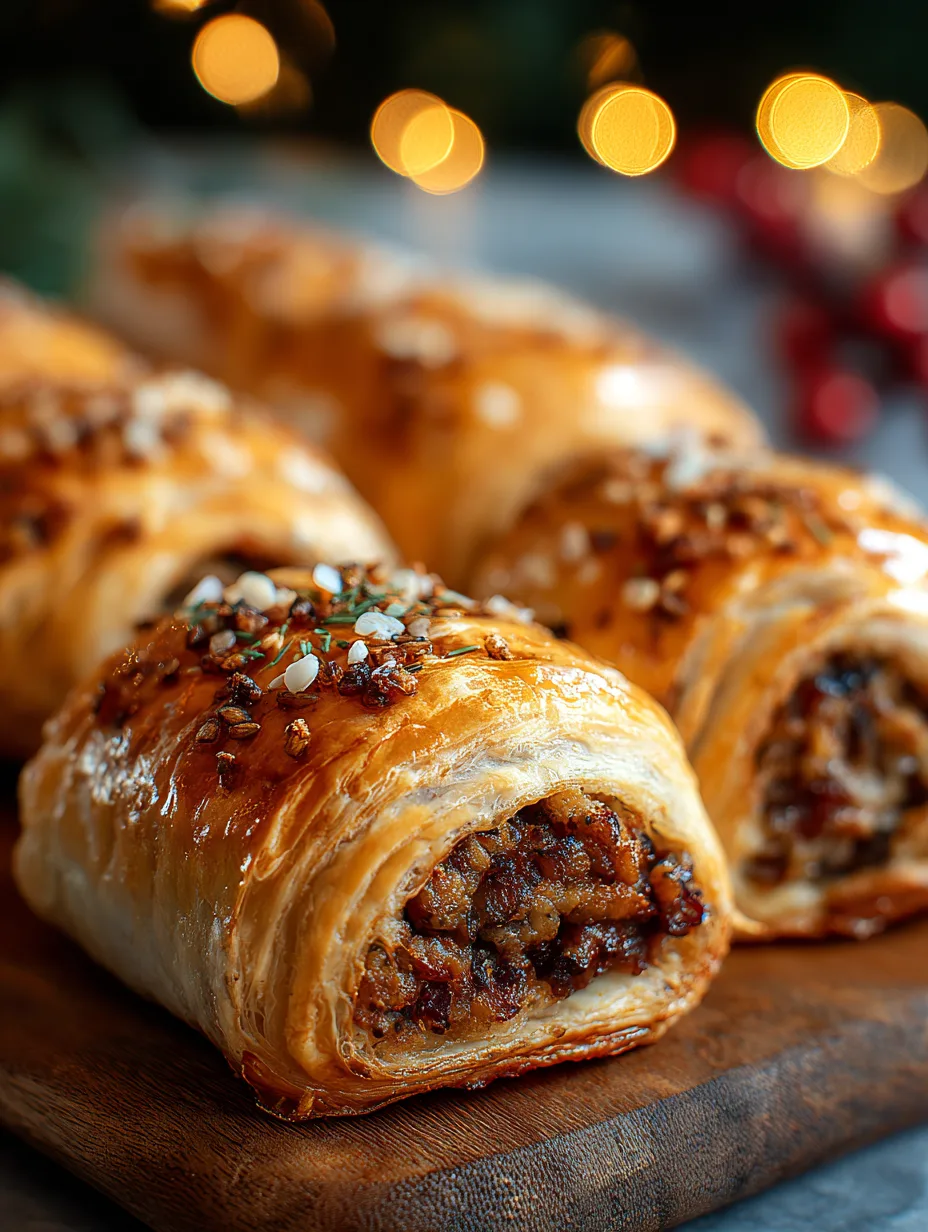 Christmas Sausage Rolls
