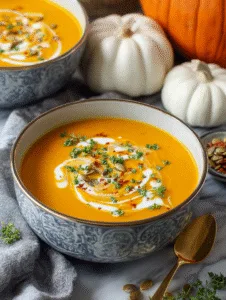 Creamy Pumpkin Soup