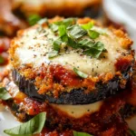 Crispy Baked Eggplant Parmesan Delight