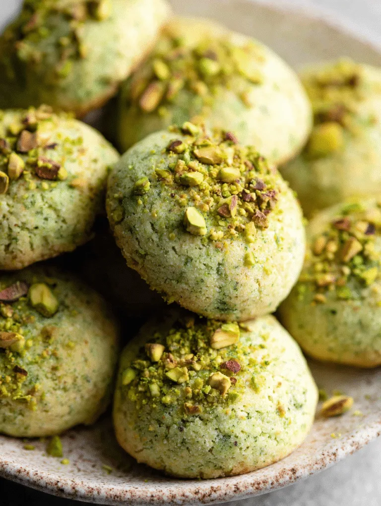 Delicious Pistachio Cookies