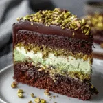 Dubai Chocolate Pistachio Cake