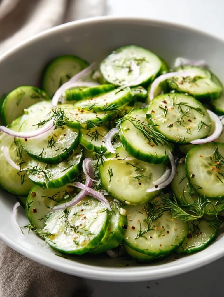 Easy Cucumber Salad