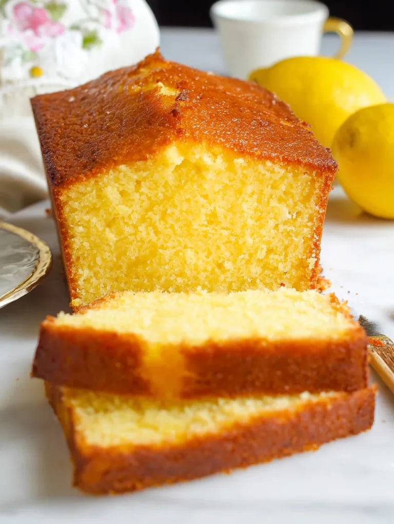 Fluffy Lemon Cake