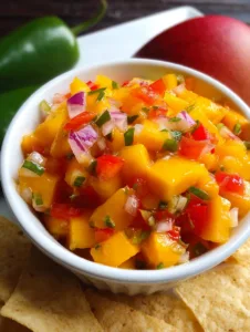 Fresh Mango Salsa