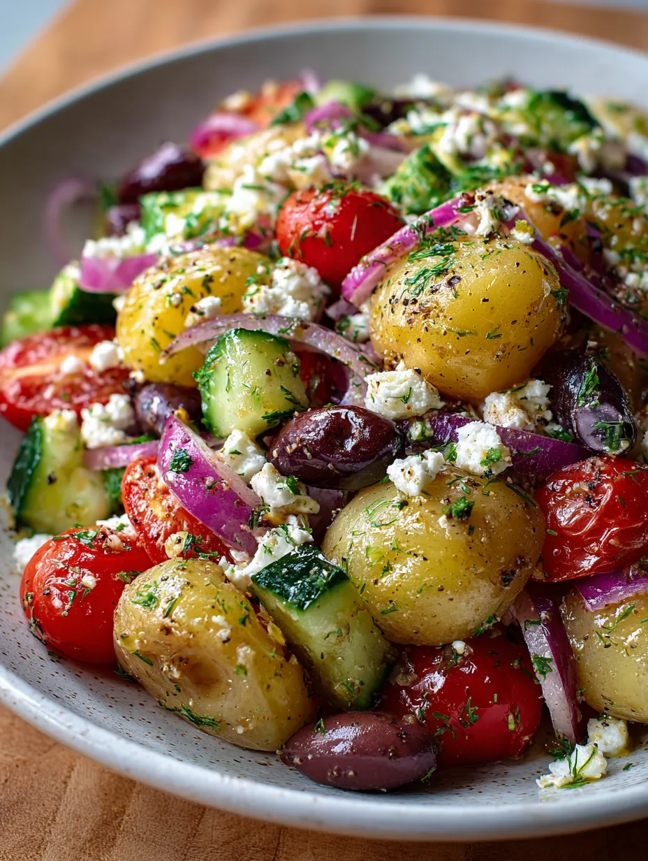 Greek Potato Salad