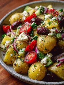 Greek Potato Salad