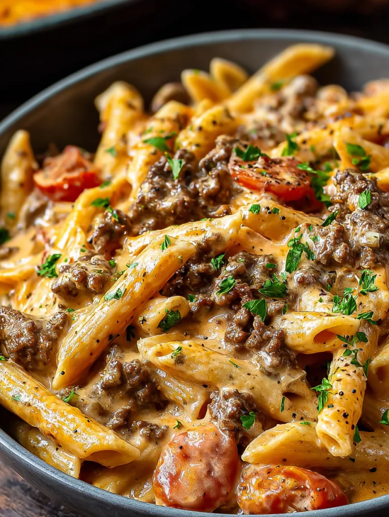 Irresistible Creamy Beef Pasta Recipe