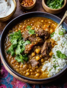 Irresistible Lamb Curry with Chana Dal for Cozy Nights