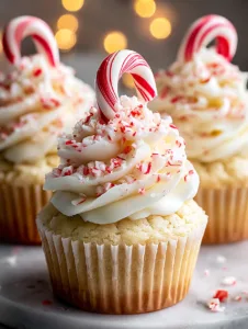 Irresistible White Chocolate Peppermint Cupcakes Recipe