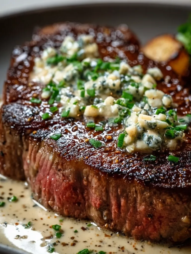 Juicy Steak with Creamy Garlic Sauce