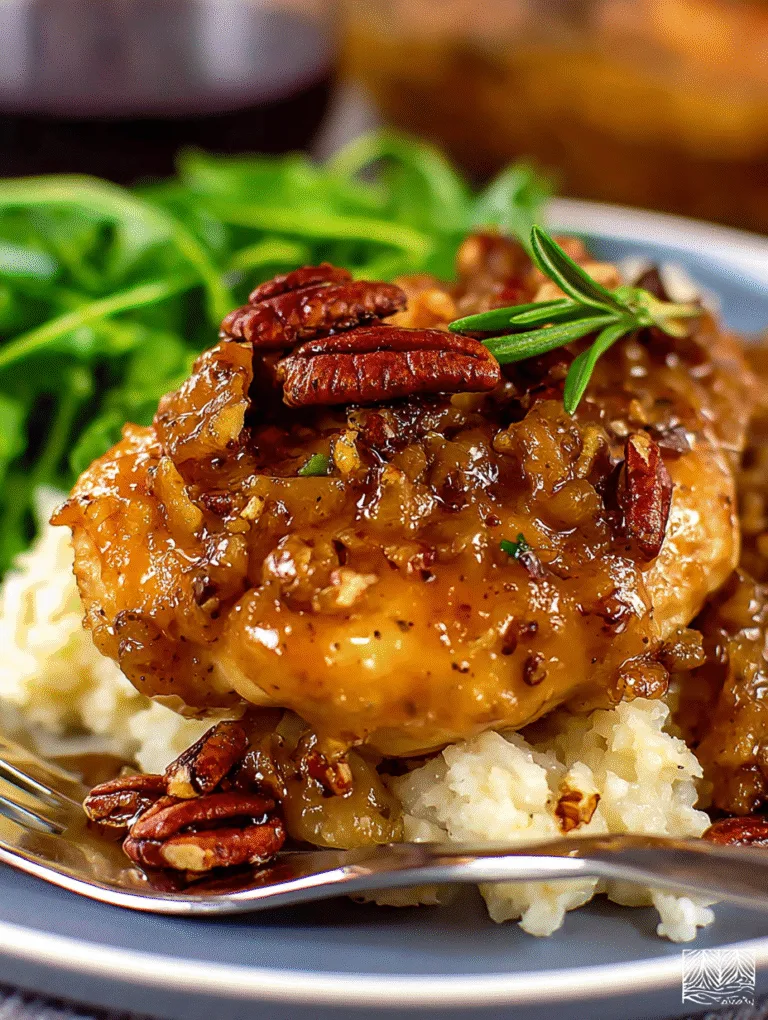 Maple Bourbon Pecan Chicken