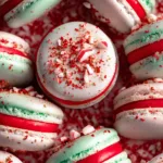 Peppermint Macarons