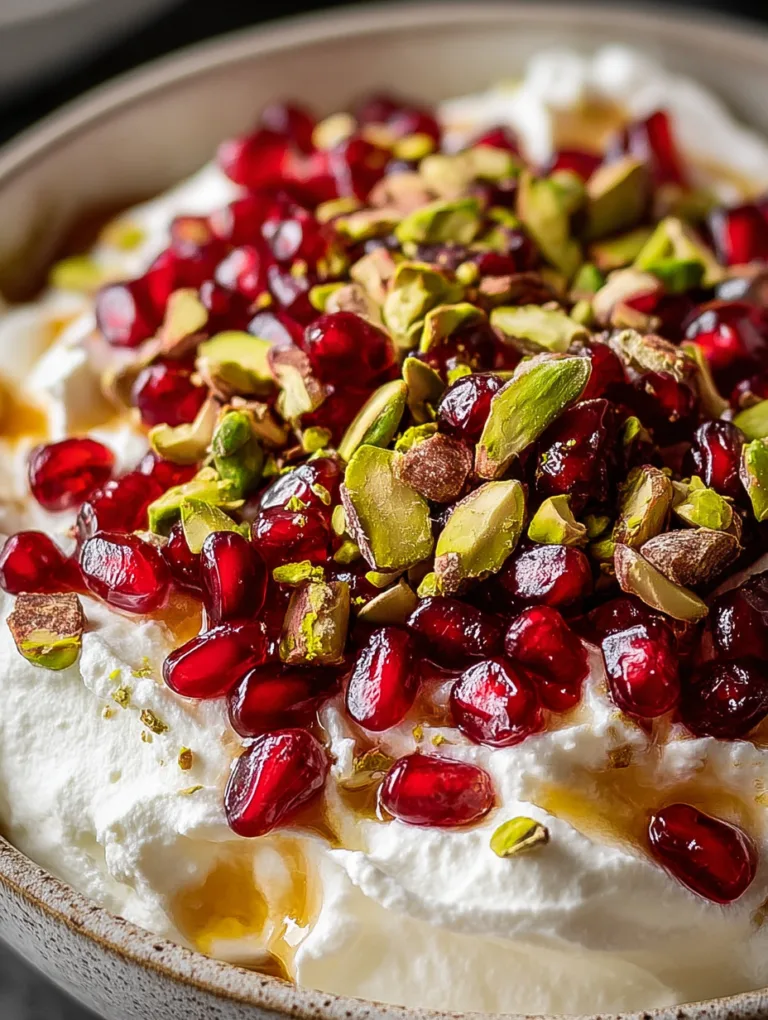 Pomegranate Pistachio Whipped Feta