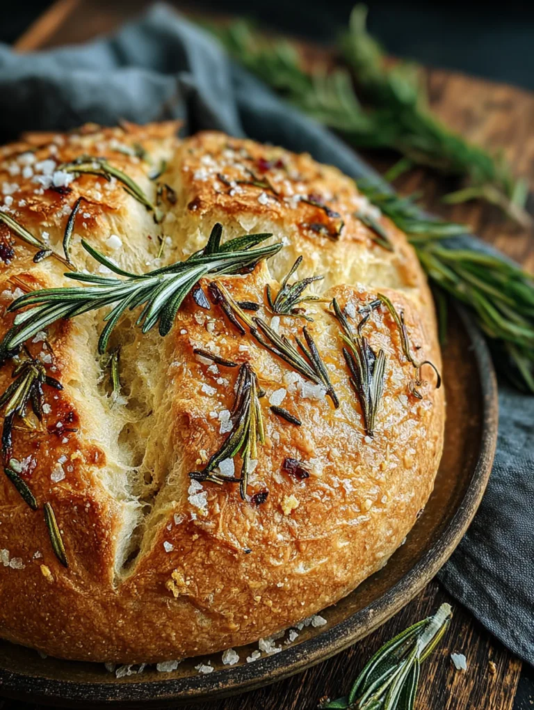 Irresistible Rosemary and Sea Salt Damper Recipe Delight