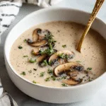 Savory Cream of Mushroom Soup Recipe