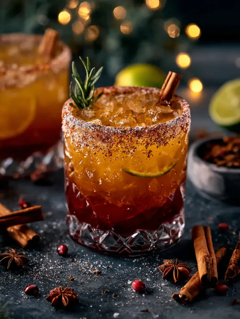 Spiced Christmas Margarita